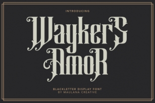 Waykers Amor Font Download