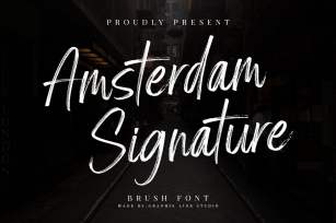 Amsterdam Signature Font Download