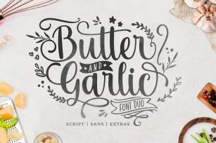 Butter and Garlic Font Download