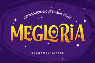 Megloria - Cute Serif Font Font Download