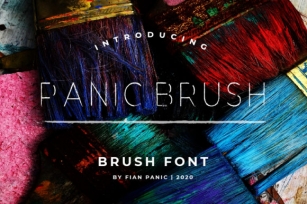 Panic Brush Font Font Download