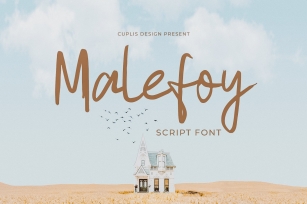 Malefoy Script Font Font Download