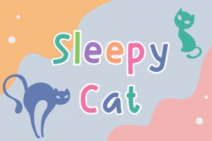 Sleepy Cat Font Download