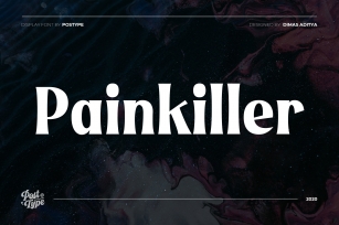 Painkiller - Display Font Font Download