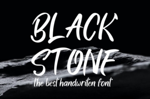 Black Stone Font Download