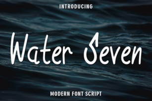 Water Seven Font Download