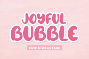 Joyful Bubble Font Download