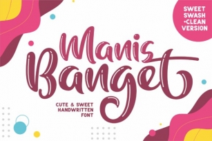 Manis Banget Font Download