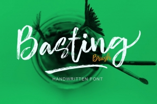 Basting Brush Font Download