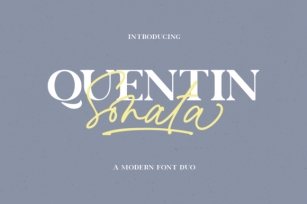 Quentin Sonata Font Download