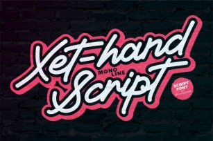 Xet-hand Script Font Download