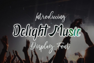 Delight Music Font Download