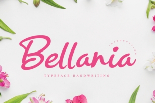 Bellania Font Download