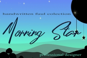 Morning Star Font Download