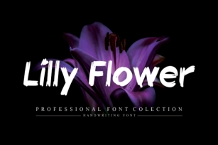 Lilly Flower Font Download