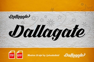Dallagate Font Download