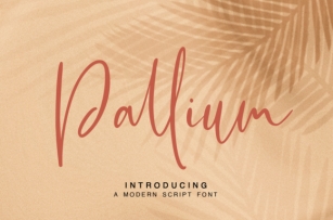 Pallium Font Download