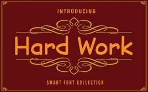 Hard Work Font Download