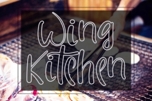 Wing Kitchen Font Download