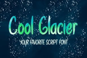 Cool Glacier Font Download