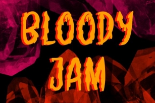 Bloody Jam Font Download