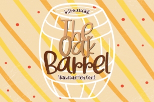 The Oak Barrel Font Download