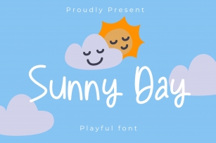 Sunny day Playful font Font Download