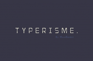 Typerisme - A modern typewriter font Font Download