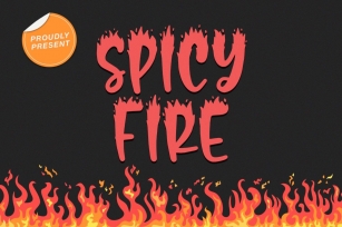 Spicy Fire Font Download