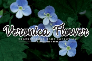 Veronica Flower Font Download