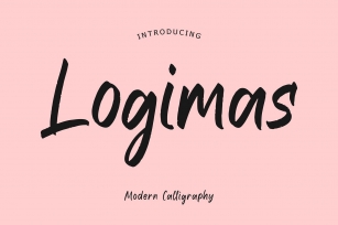 Logimas Modern Calligraphy Font Font Download