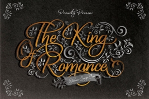 The King of Romance Font Download