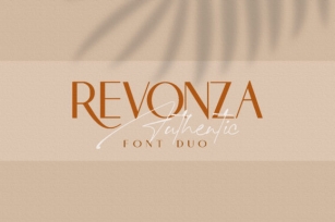 Revonza Authentic Font Download