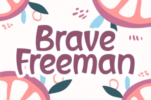 Brave Freeman Font Download