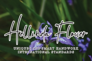 Hellinda Flower Font Download