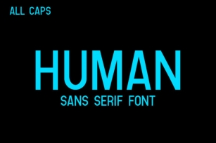 Human Font Download