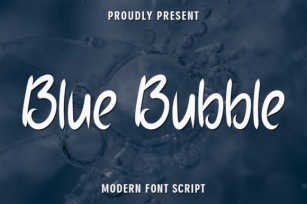 Blue Bubble Font Download