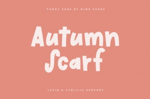 Autumn Scarf Font Download