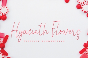 Hyacinth Flowers Font Download