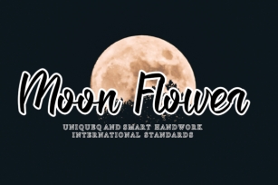 Moon Flower Font Download