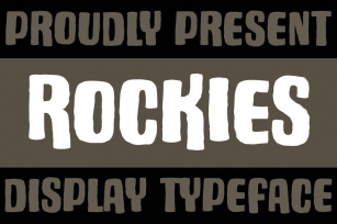 Rockies Rough Font Font Download