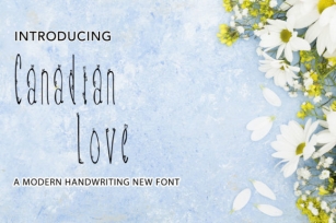 Canadian Love Font Download