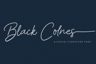 Black Colnes Font Download
