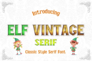 Elf Vintage Font Download