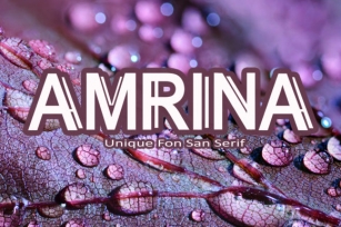 Amrina Font Download