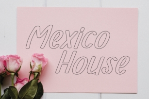 Mexico House Font Download