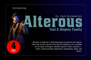 Alterous Display Font Download