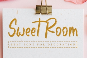 Sweet Room Font Download