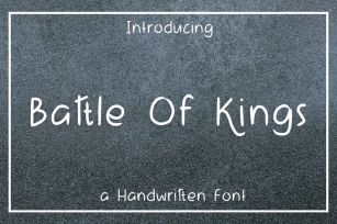 Battle Of Kings Font Download