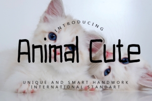 Animal Cute Font Download